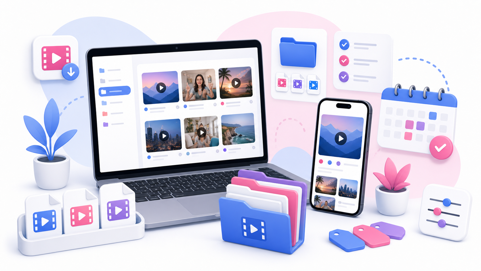 How to Organize Downloaded Instagram Videos for Content Planning